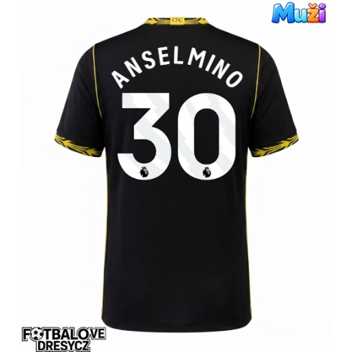 Chelsea Aaron Anselmino #30 Venkovní Dres 2026-27 Krátký Rukáv Chelsea Aaron Anselmino #30 Venkovní Dres 2026-27 Krátký Rukáv